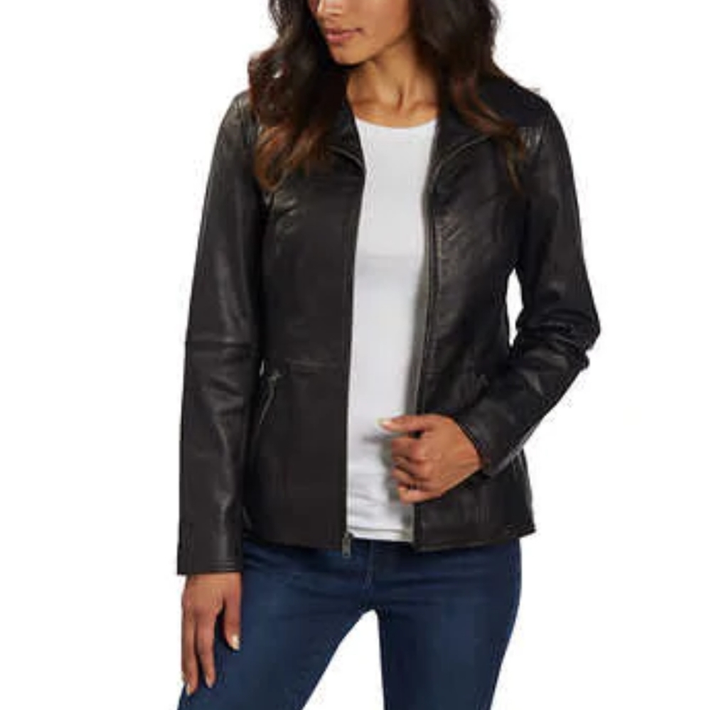 Marc New York Ladies Leather Jacket